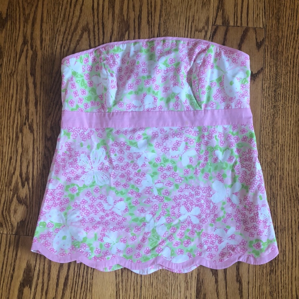 Lilly Pulitzer Strapless Top